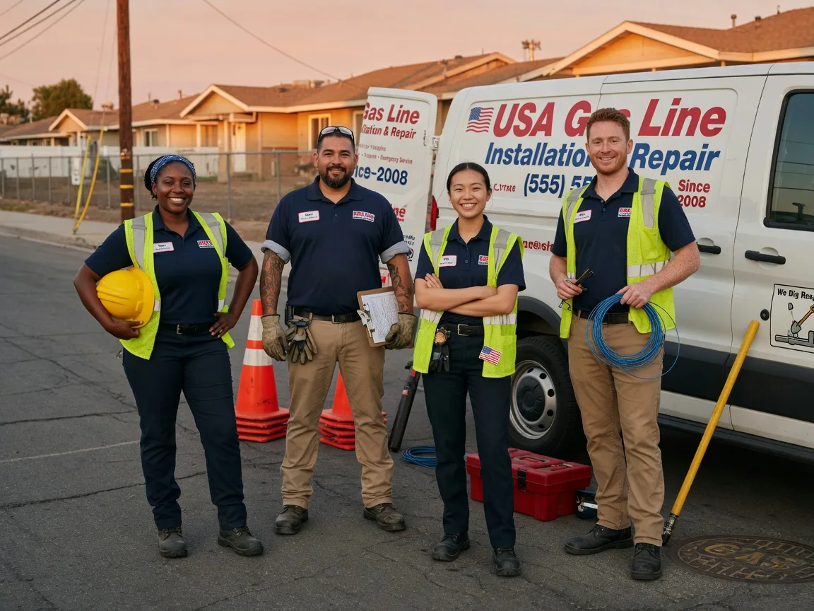 Gas Line Installation company in Fruitland, MD